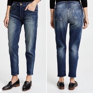 MOTHER The Dropout Boyfriend Fit Tequila Sunrise